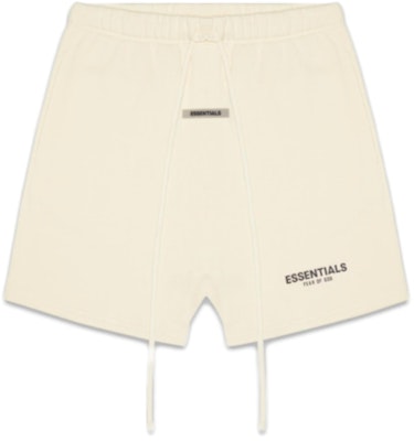 Fear of God ESSENTIALS Fleece Shorts Buttercream Buy Fear of God ESSENTIALS Fleece Shorts Buttercream
