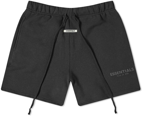 Fear of God ESSENTIALS Fleece Shorts Dark Slate/Stretch Limo/Black Buy Fear of God ESSENTIALS Fleece Shorts Dark Slate/Stretch Limo/Black