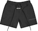 Buy Fear of God ESSENTIALS Fleece Shorts Dark Slate/Stretch Limo/Black