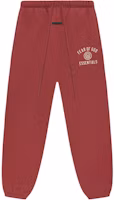 Fear of God Essentials Fleece Sweatpants Crimson Red - Fall 24 Holiday Edition. 130ho242026f Fear of God Essentials Fleece Sweatpants Crimson Red - Fall 24 Holiday Edition. 130ho242026f