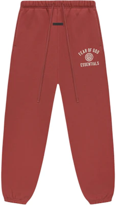 Fear of God Essentials Fleece Sweatpants Crimson Red - Fall 24 Holiday Edition. 130ho242026f Buy Fear of God Essentials Fleece Sweatpants Crimson Red - Fall 24 Holiday Edition. 130ho242026f