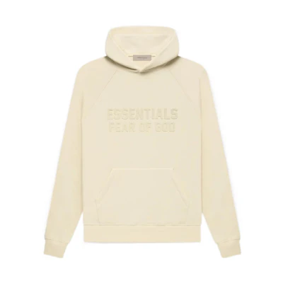 FOG Essentials FW22 Hoodie Eggshell White Pullover Unisex Heavyweight FOG-FW22-451