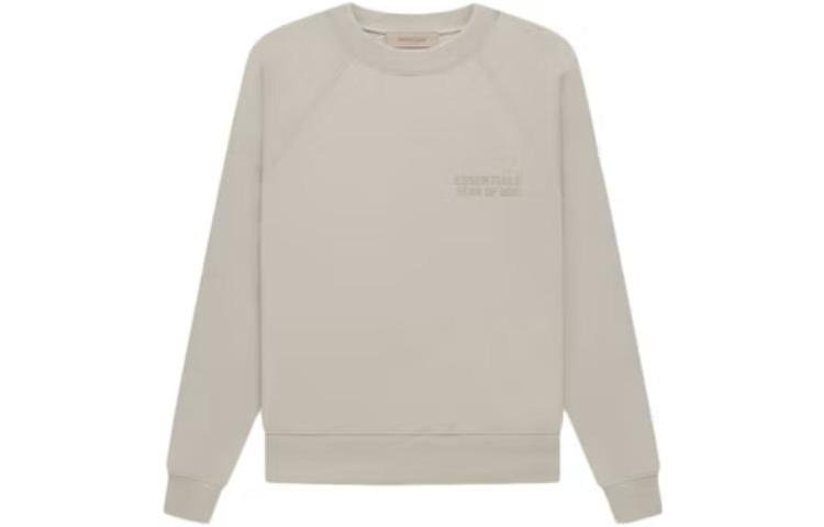 Fear of God Essentials FW22 Smoke Grey Logo Crewneck Sweatshirt Unisex Heavyweight FOG-FW22-316