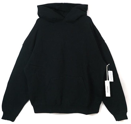 Fear of God ESSENTIALS 图案套头连帽衫 黑色 Buy Fear of God ESSENTIALS 图案套头连帽衫 黑色