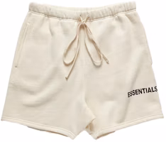 Fear of God ESSENTIALS Graphic Sweat Shorts Cream Fear of God ESSENTIALS Graphic Sweat Shorts Cream