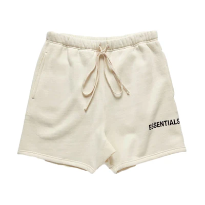 FOG ESSENTIALS Graphic Sweat Shorts Cream