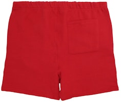 Fear of God ESSENTIALS Seluar Pendek Grafis Merah Order Fear of God ESSENTIALS Seluar Pendek Grafis Merah