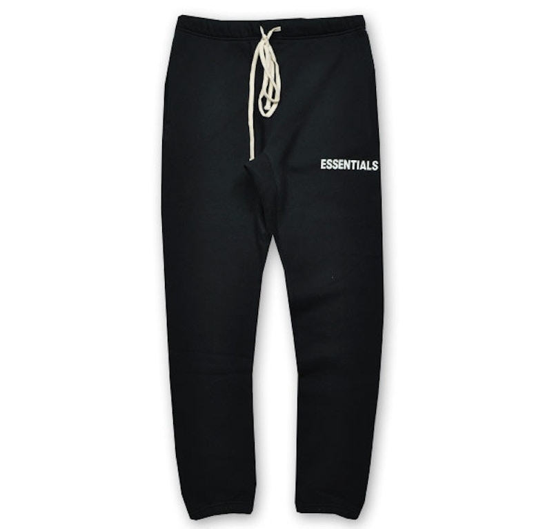 Fear of God ESSENTIALS Graphic Sweatpants Black