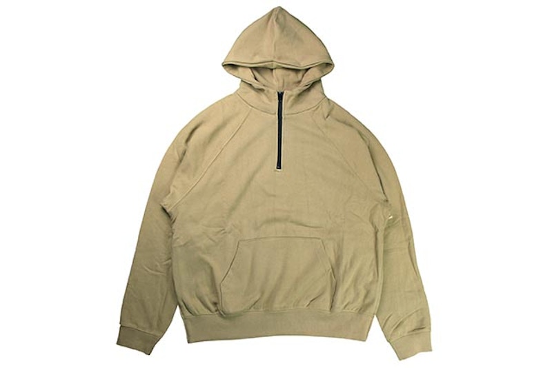 Buy 피어오브갓 에센셜 하프집 후디 친칠라
