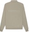 Order Fear of God ESSENTIALS Half Zip Sweater Moss/Goat
