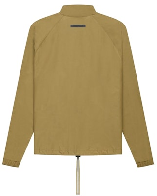 Fear of God ESSENTIALS Half Zip Track Jacket Amber Order Fear of God ESSENTIALS Half Zip Track Jacket Amber