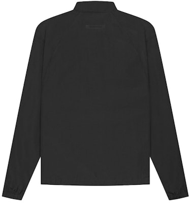 Fear of God ESSENTIALS Half Zip Track Jacket Black Order Fear of God ESSENTIALS Half Zip Track Jacket Black