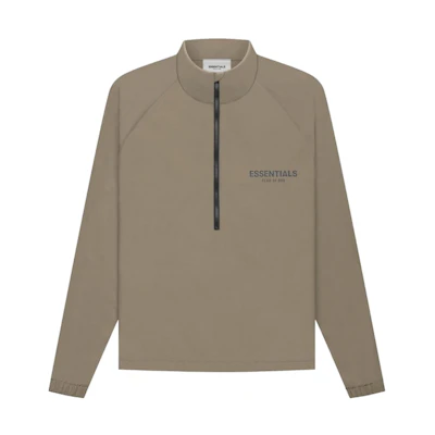 FOG ESSENTIALS Half Zip Track Jacket Harvest