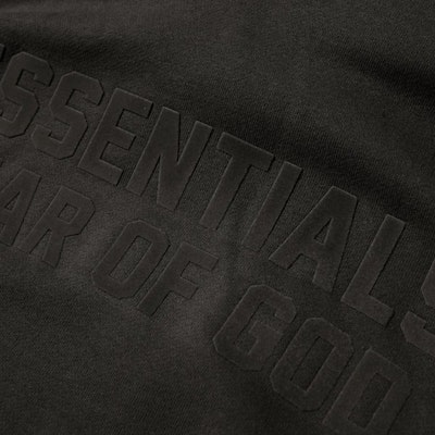 Fear of God Essentials Hoodie 'Off Black' Lookbook Fear of God Essentials Hoodie 'Off Black'