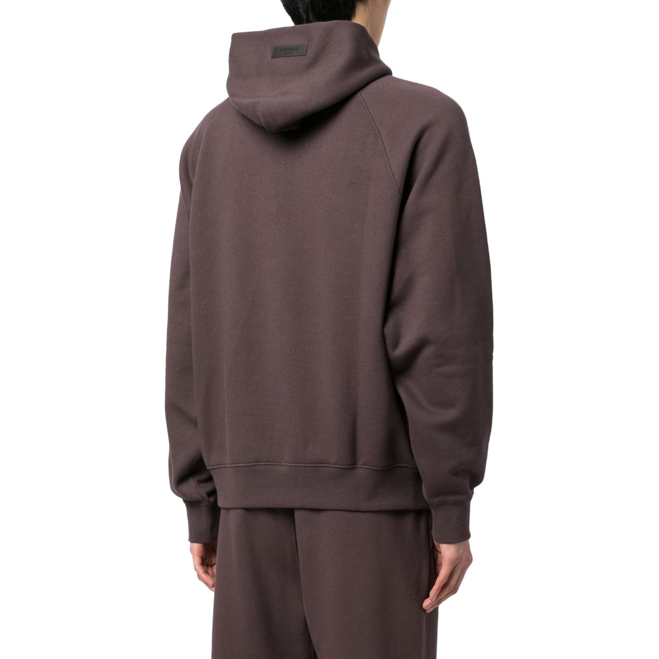 Lookbook Sudadera Fear of God Essentials 'Plum'. 192BT222055F