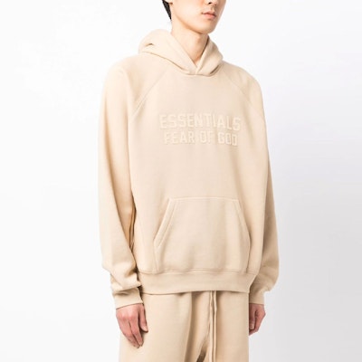 Fear of God Essentials Hoodie 'Sand' Shop Fear of God Essentials Hoodie 'Sand'