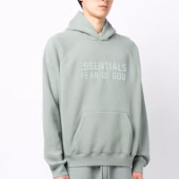 Lookbook Fear of God Essentials Hoodie 'Sycamore'