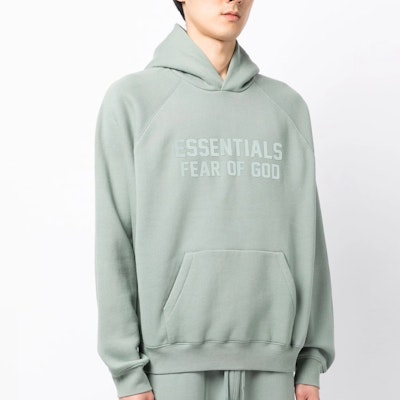 Fear of God Essentials Hoodie 'Sycamore' Lookbook Fear of God Essentials Hoodie 'Sycamore'