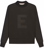 Fear of God Essentials Kids Big E Crewneck 'Off-Black' Fear of God Essentials Kids Big E Crewneck 'Off-Black'