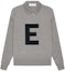 Buy Fear of God Essentials Kids Big E Knit Polo 'Dark Oatmeal'