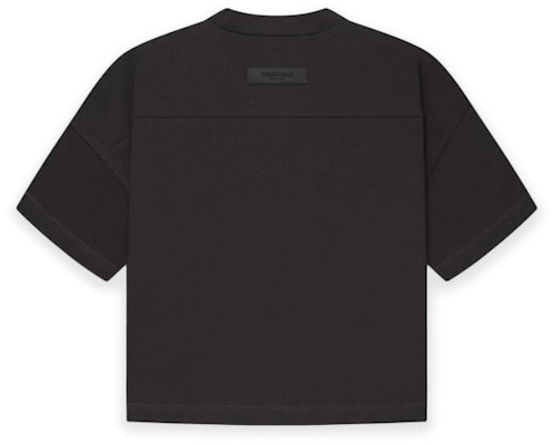 Fear of God Essentials Kids Football T-Shirt 'Iron' Order Fear of God Essentials Kids Football T-Shirt 'Iron'