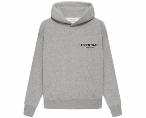 Fear of God Essentials Kids Hoodie (SS22) Dark Oatmeal Buy Fear of God Essentials Kids Hoodie (SS22) Dark Oatmeal