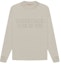 Buy Fear of God Essentials Kids L/S T-Shirt 'Smoke Grey'
