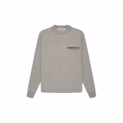 Fear of God Essentials Kids L/S T-shirt (SS22) Dark Oatmeal