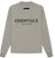 Order Fear of God Essentials Kids L/S T-shirt (SS22) Dark Oatmeal