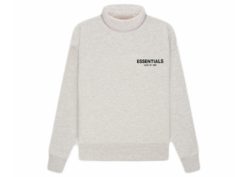 Fear of God Essentials Kids Mockneck (SS22) Light Oatmeal