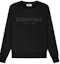 Buy Fear of God Essentials Kids Pull-Over Crewneck 'Black/ Stretch Limo'