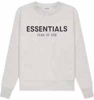Fear of God ESSENTIALS Kids Pull-Over Crewneck Oatmeal Heather/Light Heather Oatmeal Fear of God ESSENTIALS Kids Pull-Over Crewneck Oatmeal Heather/Light Heather Oatmeal