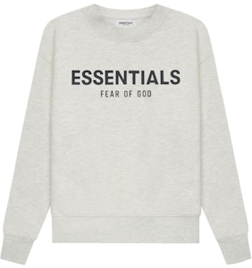 Fear of God ESSENTIALS Crewneck Anak Oatmeal Heather/Light Heather Oatmeal Buy Fear of God ESSENTIALS Crewneck Anak Oatmeal Heather/Light Heather Oatmeal