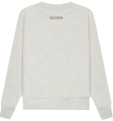Fear of God ESSENTIALS Kids Pull-Over Crewneck Oatmeal Heather/Light Heather Oatmeal Order Fear of God ESSENTIALS Kids Pull-Over Crewneck Oatmeal Heather/Light Heather Oatmeal
