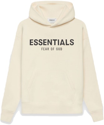 Fear of God ESSENTIALS Kids Pull-Over Hoodie Cream/Buttercream Buy Fear of God ESSENTIALS Kids Pull-Over Hoodie Cream/Buttercream