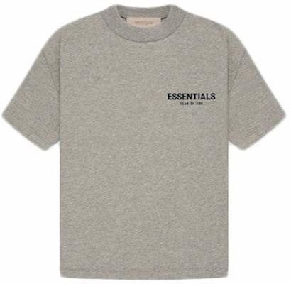 Fear of God Essentials Kids T-shirt (SS22) Dark Oatmeal Buy Fear of God Essentials Kids T-shirt (SS22) Dark Oatmeal