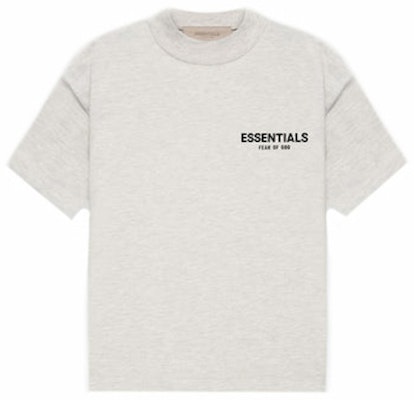 Fear of God Essentials Kids T-shirt (SS22) Light Oatmeal Buy Fear of God Essentials Kids T-shirt (SS22) Light Oatmeal