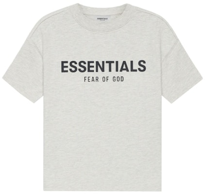 Fear of God ESSENTIALS Kids T-Shirt Oatmeal Heather/Light Heather Oatmeal Buy Fear of God ESSENTIALS Kids T-Shirt Oatmeal Heather/Light Heather Oatmeal
