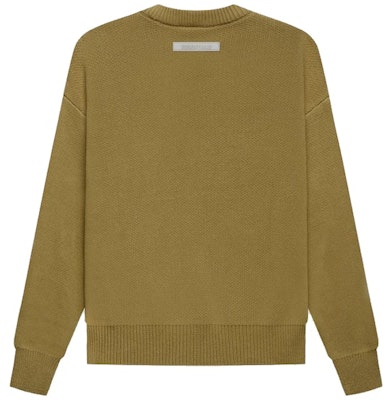 Fear of God ESSENTIALS Knit Pullover Amber (Kids) Order Fear of God ESSENTIALS Knit Pullover Amber (Kids)