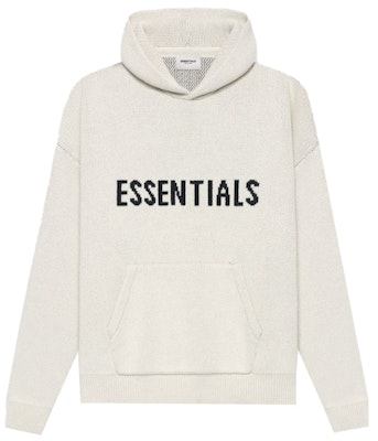 Fear of God ESSENTIALS Knit Pullover Buttercream Buy Fear of God ESSENTIALS Knit Pullover Buttercream