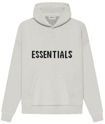 Fear of God ESSENTIALS Knit Pullover Light Heather Oatmeal Buy Fear of God ESSENTIALS Knit Pullover Light Heather Oatmeal
