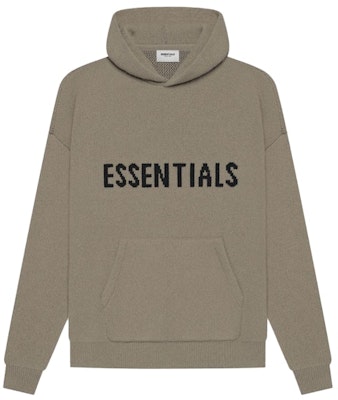 Fear of God ESSENTIALS Knit Pullover Taupe Buy Fear of God ESSENTIALS Knit Pullover Taupe