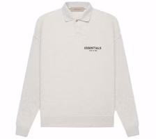 Fear of God Essentials L/S Polo (SS22) Light Oatmeal Fear of God Essentials L/S Polo (SS22) Light Oatmeal