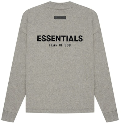 Fear of God Essentials L/S T-shirt (SS22) Dark Oatmeal Order Fear of God Essentials L/S T-shirt (SS22) Dark Oatmeal