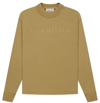 Fear of God ESSENTIALS L/S T-Shirt Amber (Kids) Buy Fear of God ESSENTIALS L/S T-Shirt Amber (Kids)