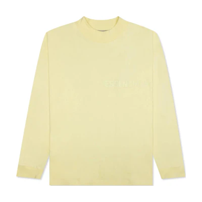 FOG Essentials L/S Tee Canary Yellow Heavyweight Pullover Crewneck 125SU222016F