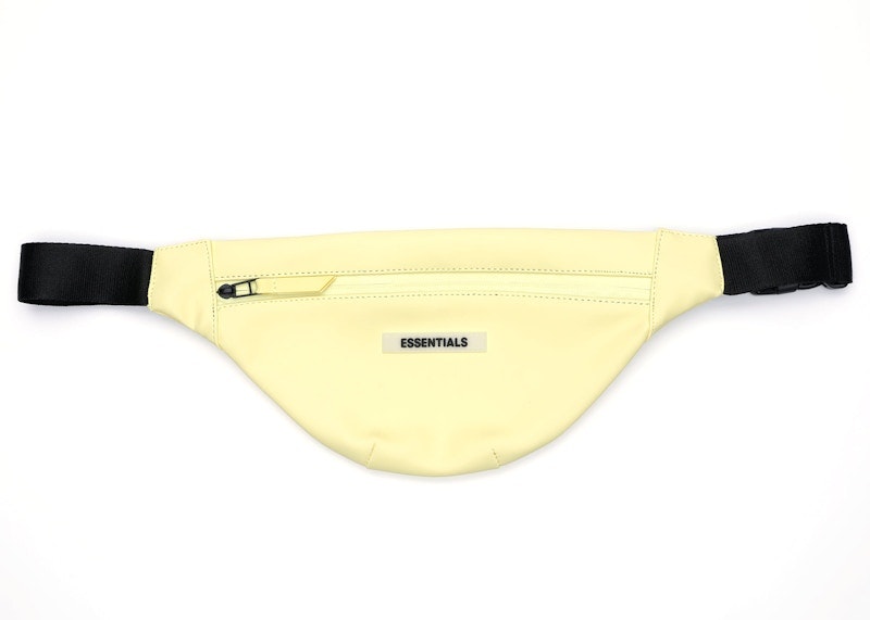 fear-of-god-essentials-lemonade-waterproof-sling-bag-yellow