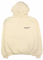 Fear of God ESSENTIALS Logo Pullover Hoodie (SS19) Cream Fear of God ESSENTIALS Logo Pullover Hoodie (SS19) Cream