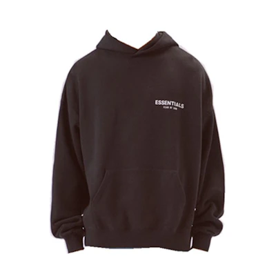 FOG ESSENTIALS Logo Pullover Hoodie Black