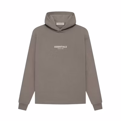 FOG Essentials Logo Relaxed Hoodie 'Desert Taupe'